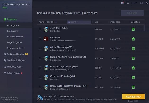 iobit uninstaller 2019