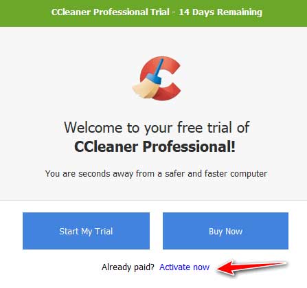 Active phần mềm ccleaner pro