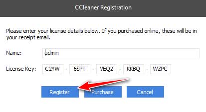 Key active Ccleaner Pro